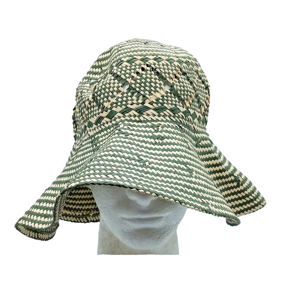 O'Neill Beach Hat Floppy Brim Summer One Size Straw Sun Shade Tan Black Boho - Picture 1 of 7
